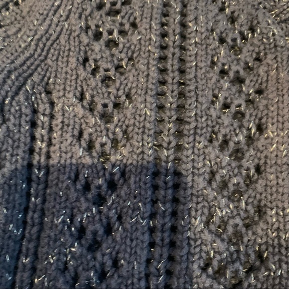 CARTER’S Brown Knit Button Down Cardigan with sparkle thread 6x - Picture 6 of 6